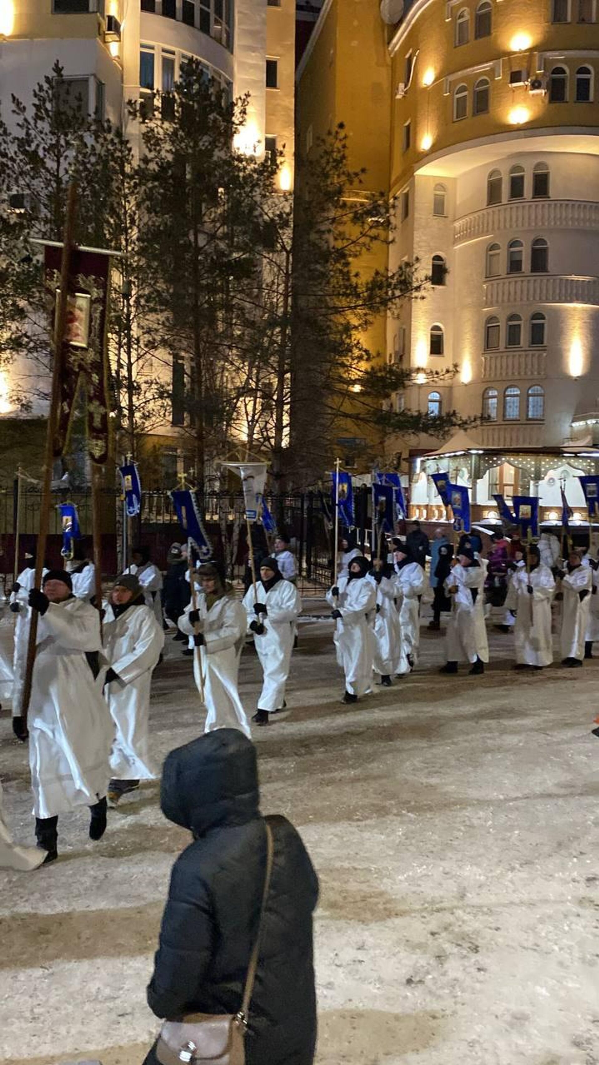 Крестный ход в Астане - Sputnik Казахстан, 1920, 18.01.2025