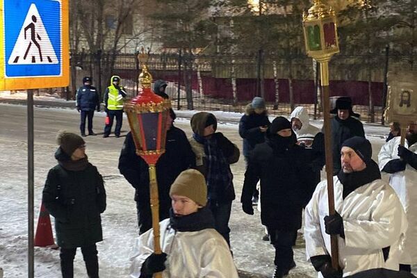 Крестный ход в Астане - Sputnik Казахстан