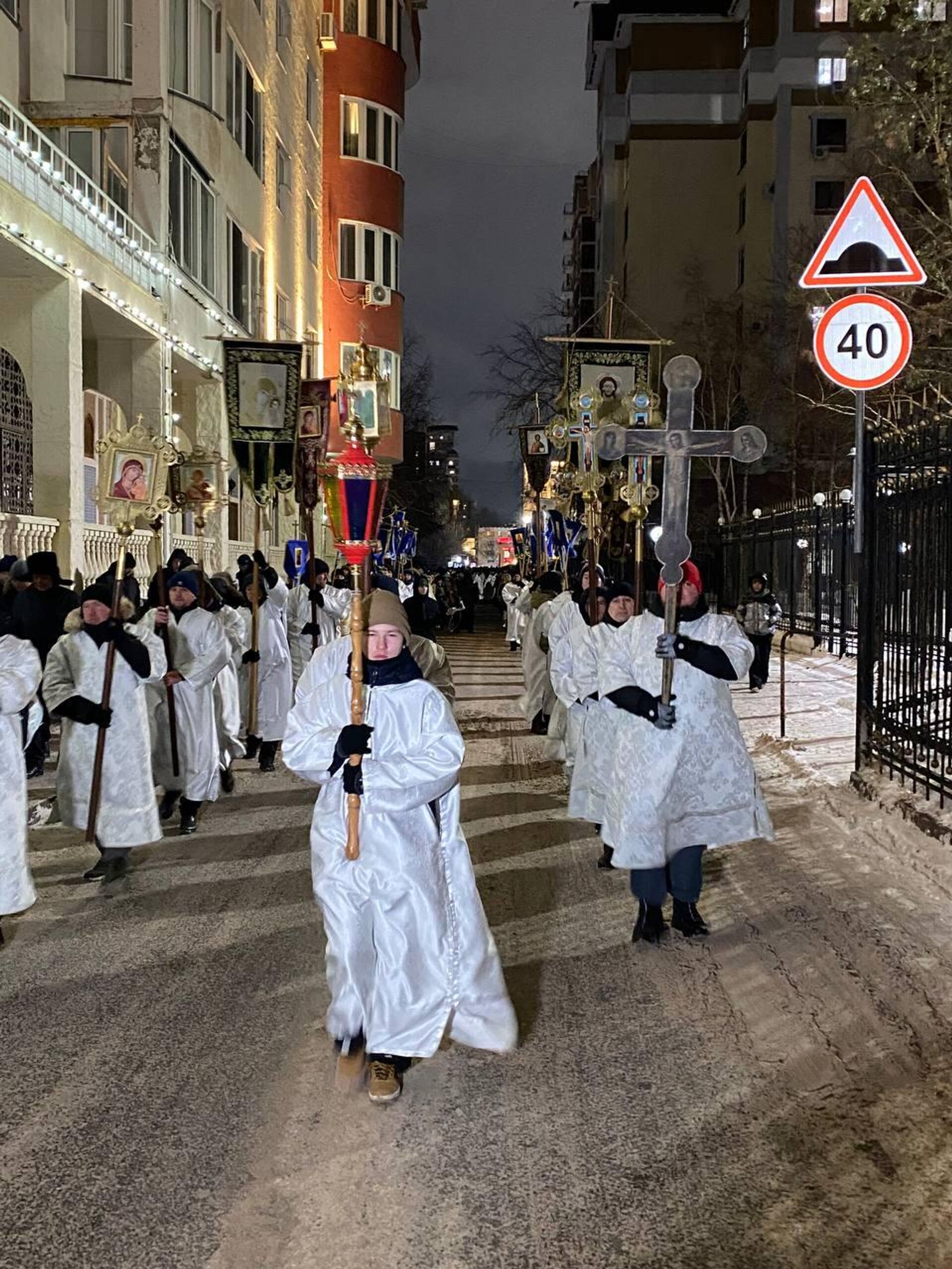 Крестный ход в Астане - Sputnik Казахстан, 1920, 18.01.2025