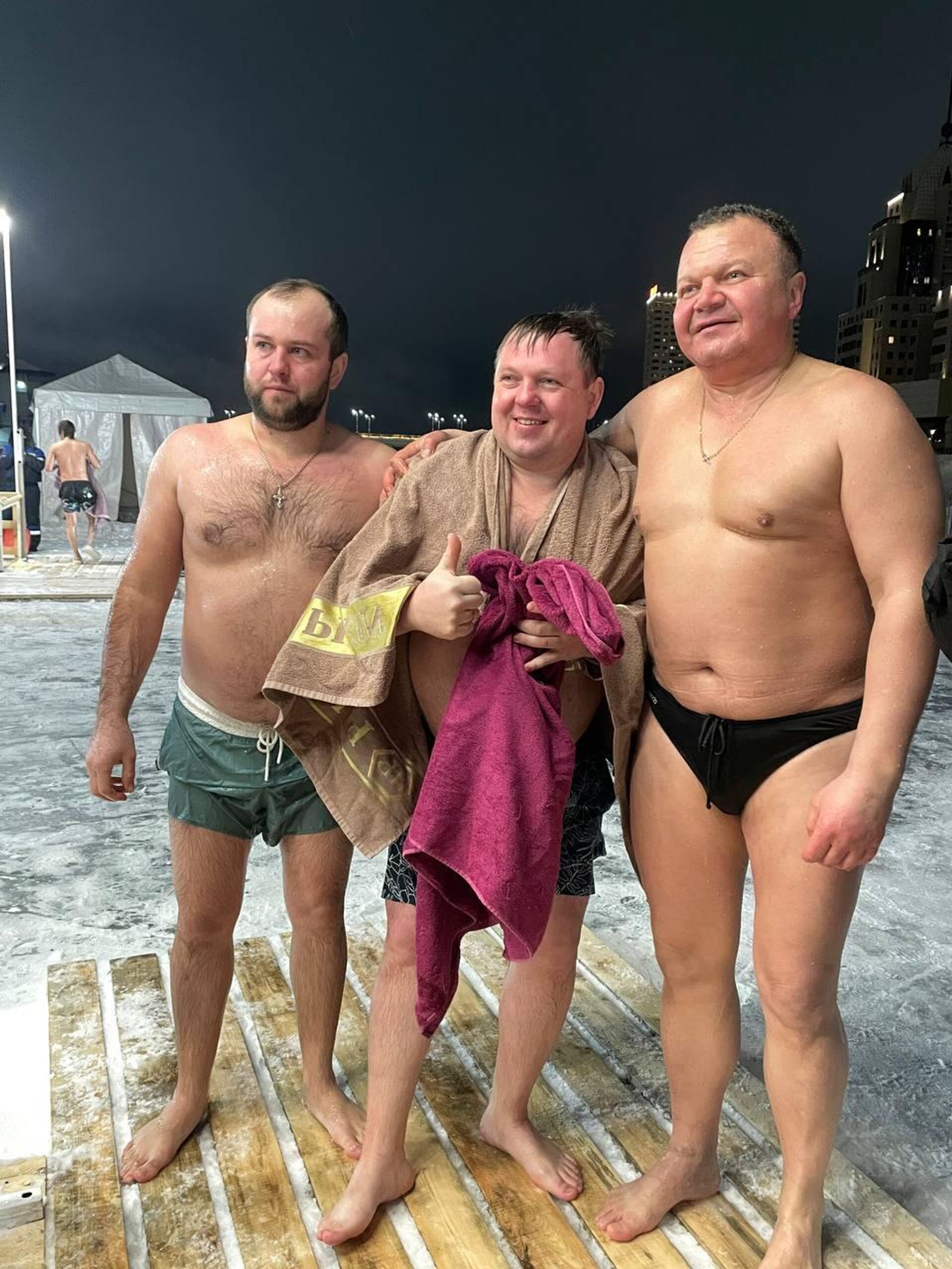 Крещение в Астане - Sputnik Қазақстан, 1920, 19.01.2025