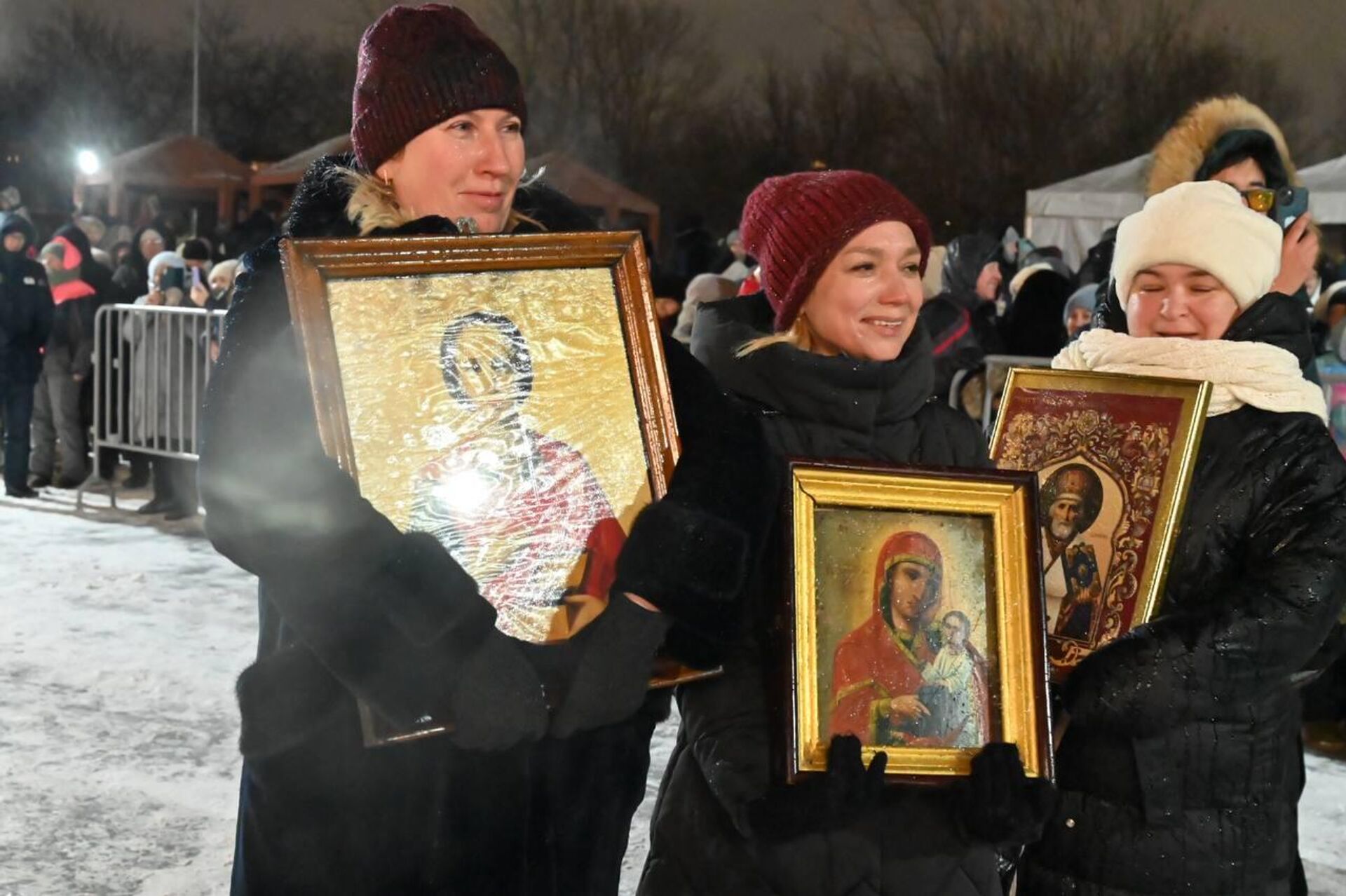 Крещение в Астане - Sputnik Қазақстан, 1920, 19.01.2025