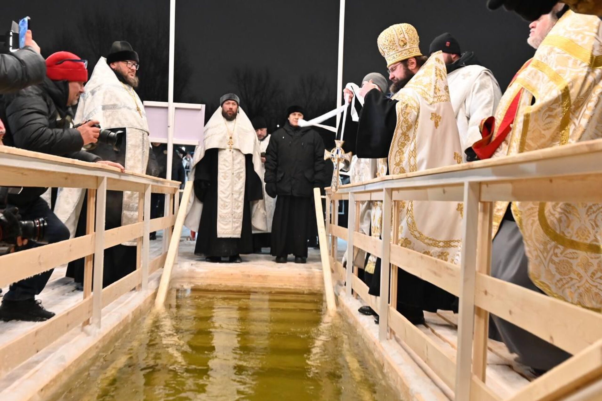 Крещение в Астане - Sputnik Қазақстан, 1920, 19.01.2025