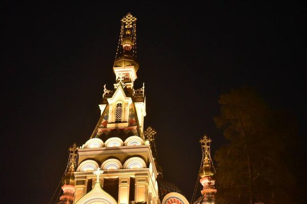 Праздничная крещенская служба в Алматы - Sputnik Казахстан