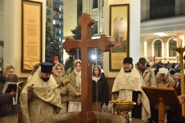 Крещение в Алматы - Sputnik Казахстан