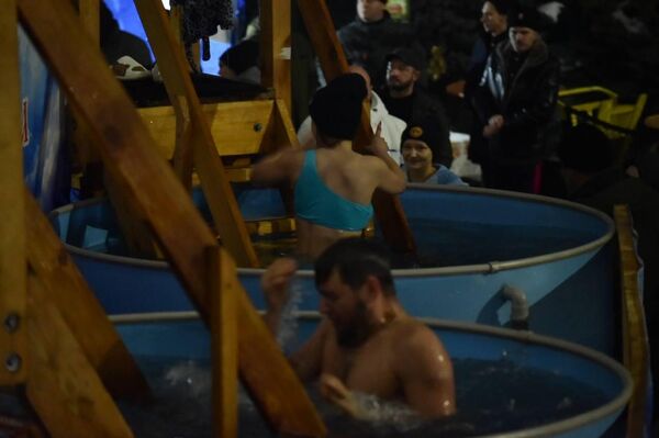 Крещение в Алматы - Sputnik Казахстан