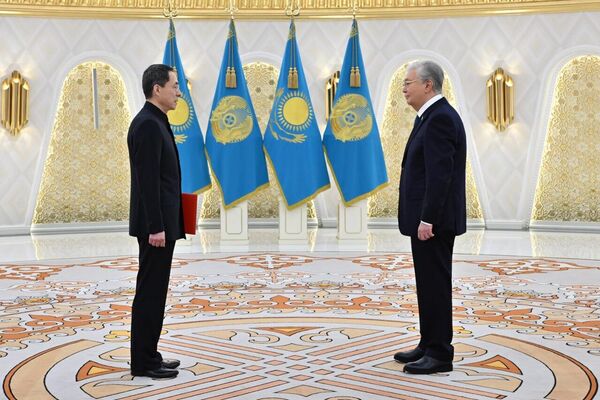 Токаев принял верительные грамоты у послов - Sputnik Казахстан