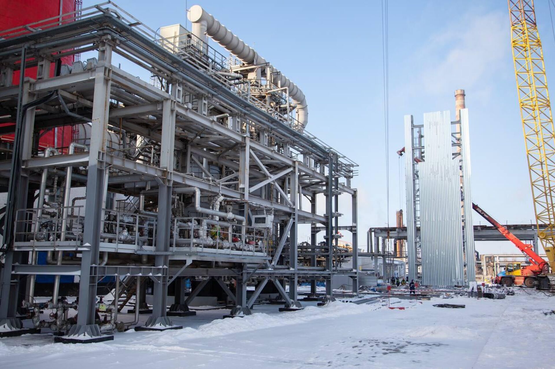 В Павлодарском нефтехимическом заводе запустили инновационную установку очистки сжиженного газа В Павлодарском нефтехимическом заводе запустили инновационную установку очистки сжиженного газа - Sputnik Казахстан, 1920, 31.01.2025