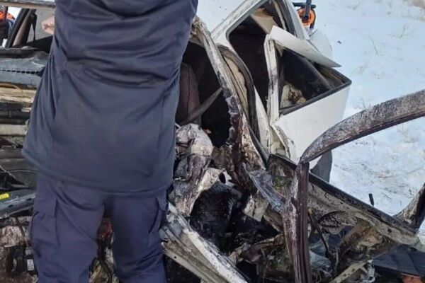 Смертельное ДТП в Восточно-Казахстанской области  - Sputnik Казахстан