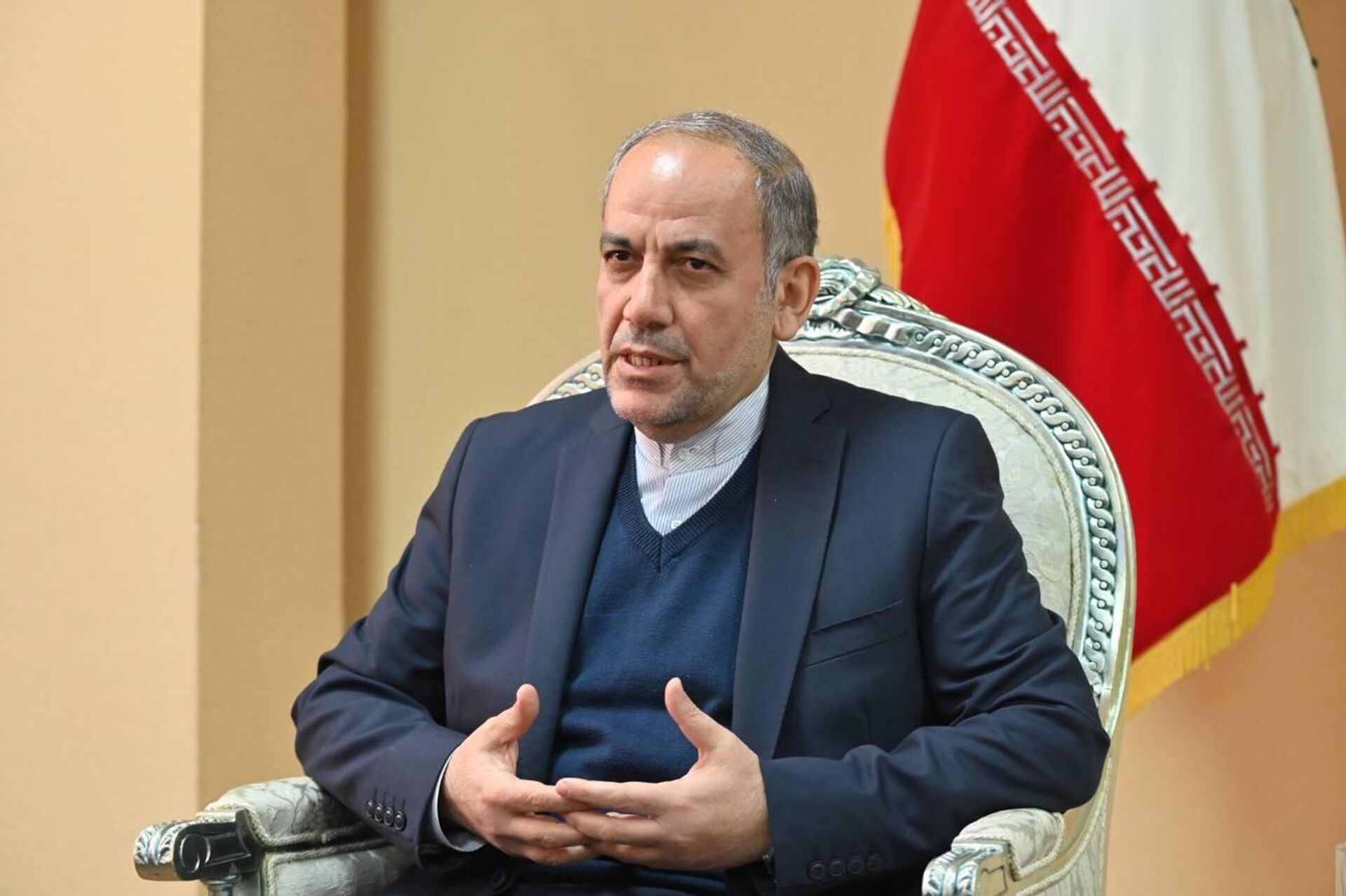 Чрезвычайный и Полномочный Посол Исламской Республики Иран в Республике Казахстан Али Акбар Джоукар - Sputnik Казахстан, 1920, 04.02.2025