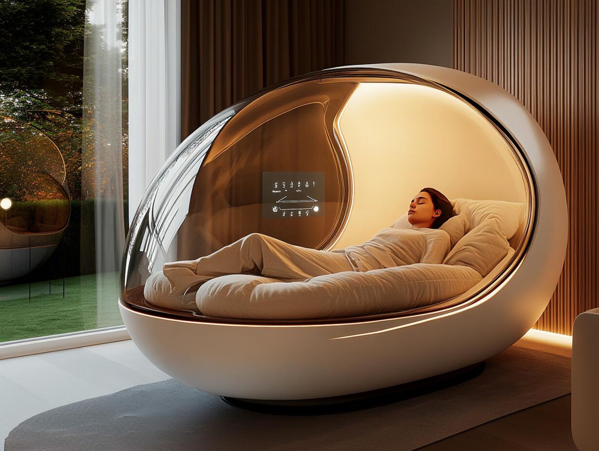 AI кровать с данными о здоровье AI кровать с данными о здоровье - Sputnik Казахстан, 1920, 04.01.2026