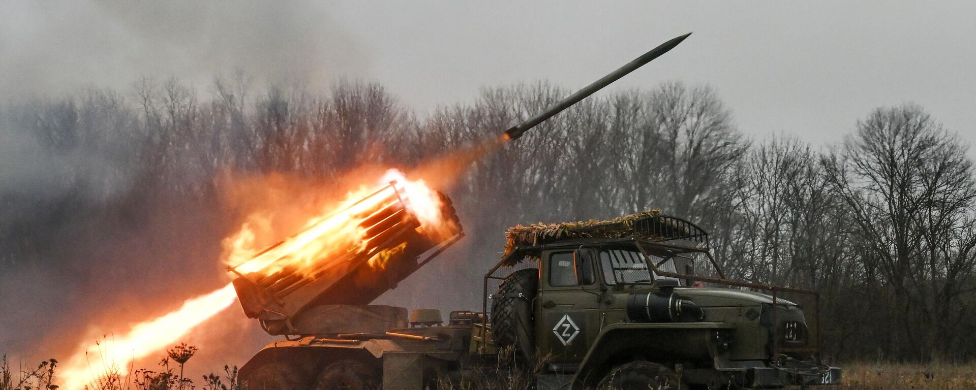 Боевая работа РСЗО Град группировки Запад на Краснолиманском направлении СВО - Sputnik Казахстан, 1920, 15.09.2025