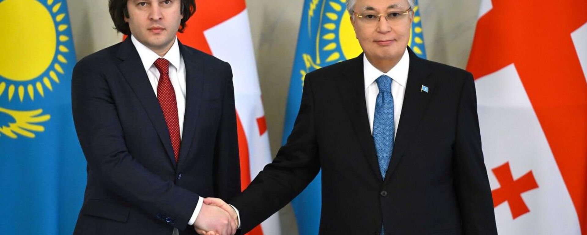 Касым-Жомарт Токаев провел переговоры с премьер-министром Грузии Ираклием Кобахидзе - Sputnik Казахстан, 1920, 06.02.2025