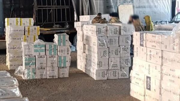 535 мың қорап контрабандалық темекіні елге алып кірмек болғандар ұсталды - Sputnik Қазақстан