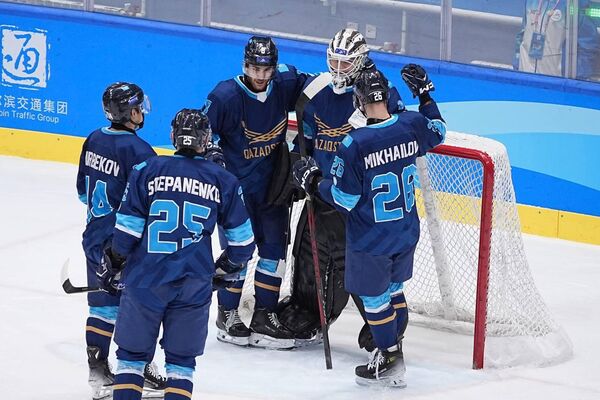 Мужская сборная Казахстана по хоккею Мужская сборная Казахстана по хоккею - Sputnik Казахстан