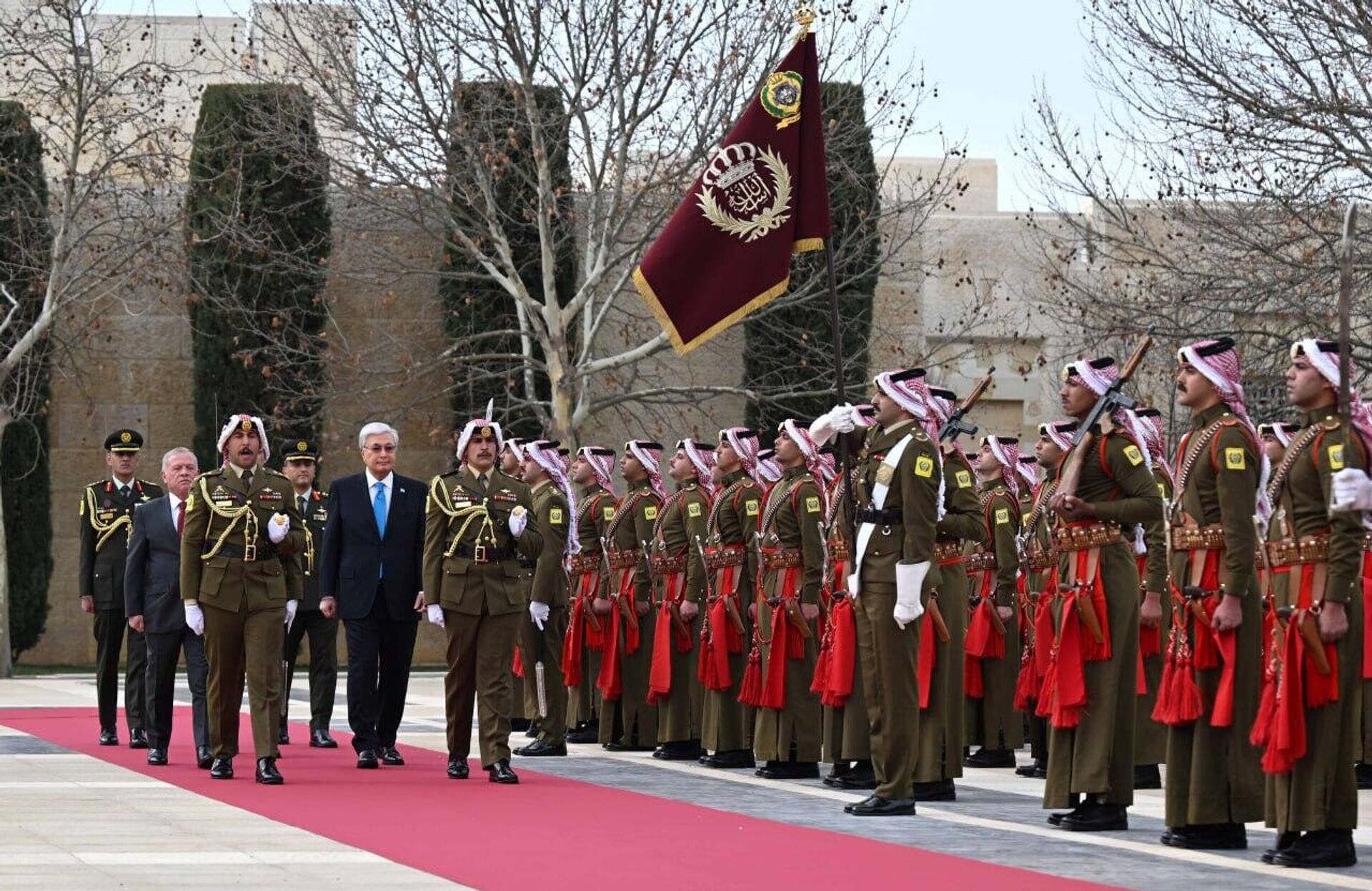 Касым-Жомарт Токаев прибыл в Иорданское Королевство - Sputnik Казахстан, 1920, 19.02.2025