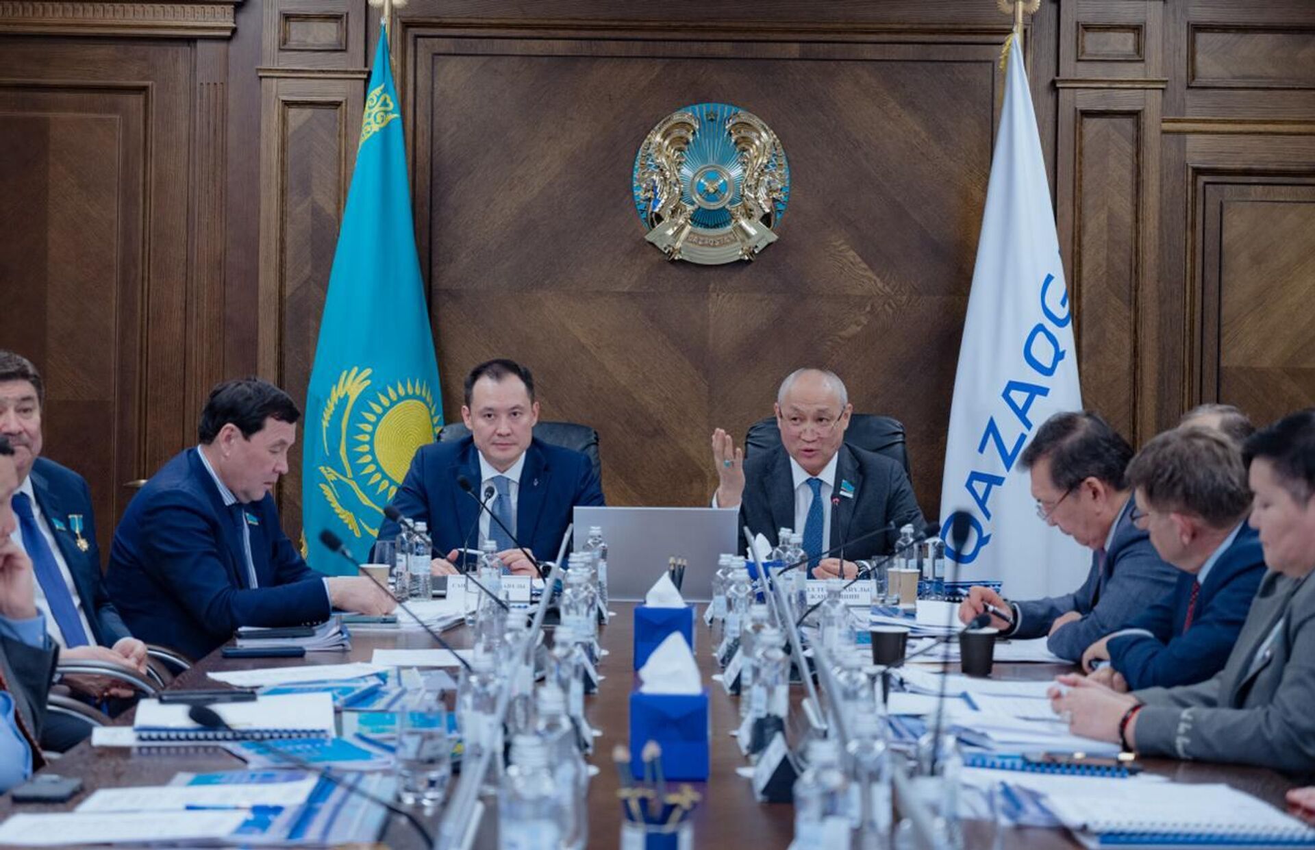 Депутаты Мажилиса заслушали отчет руководства QazaqGaz о ключевых проектах газовой отрасли Депутаты Мажилиса заслушали отчет руководства QazaqGaz о ключевых проектах газовой отрасли - Sputnik Казахстан, 1920, 26.02.2025