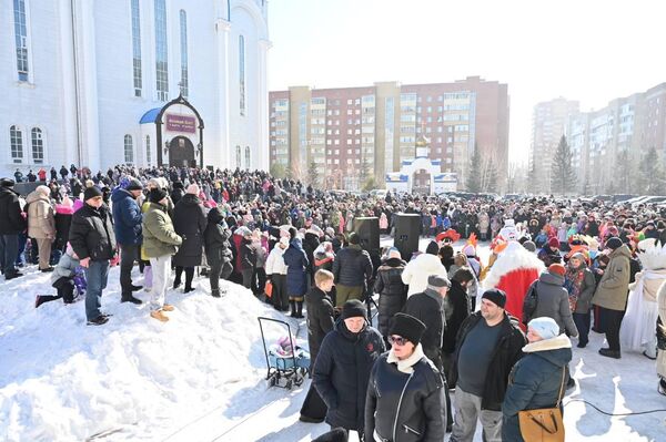 Масленица в Астане - Sputnik Казахстан