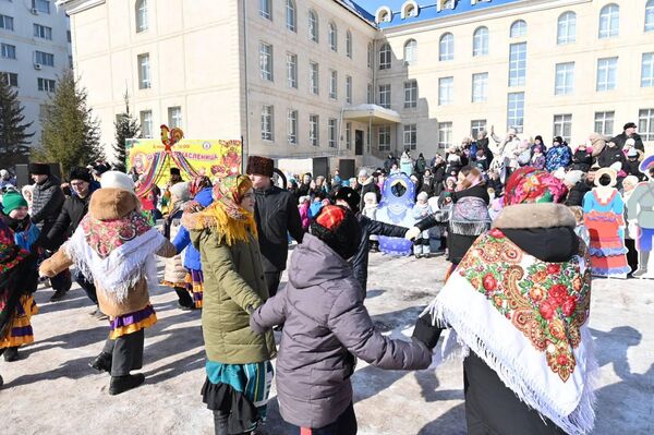 Масленица в Астане - Sputnik Казахстан