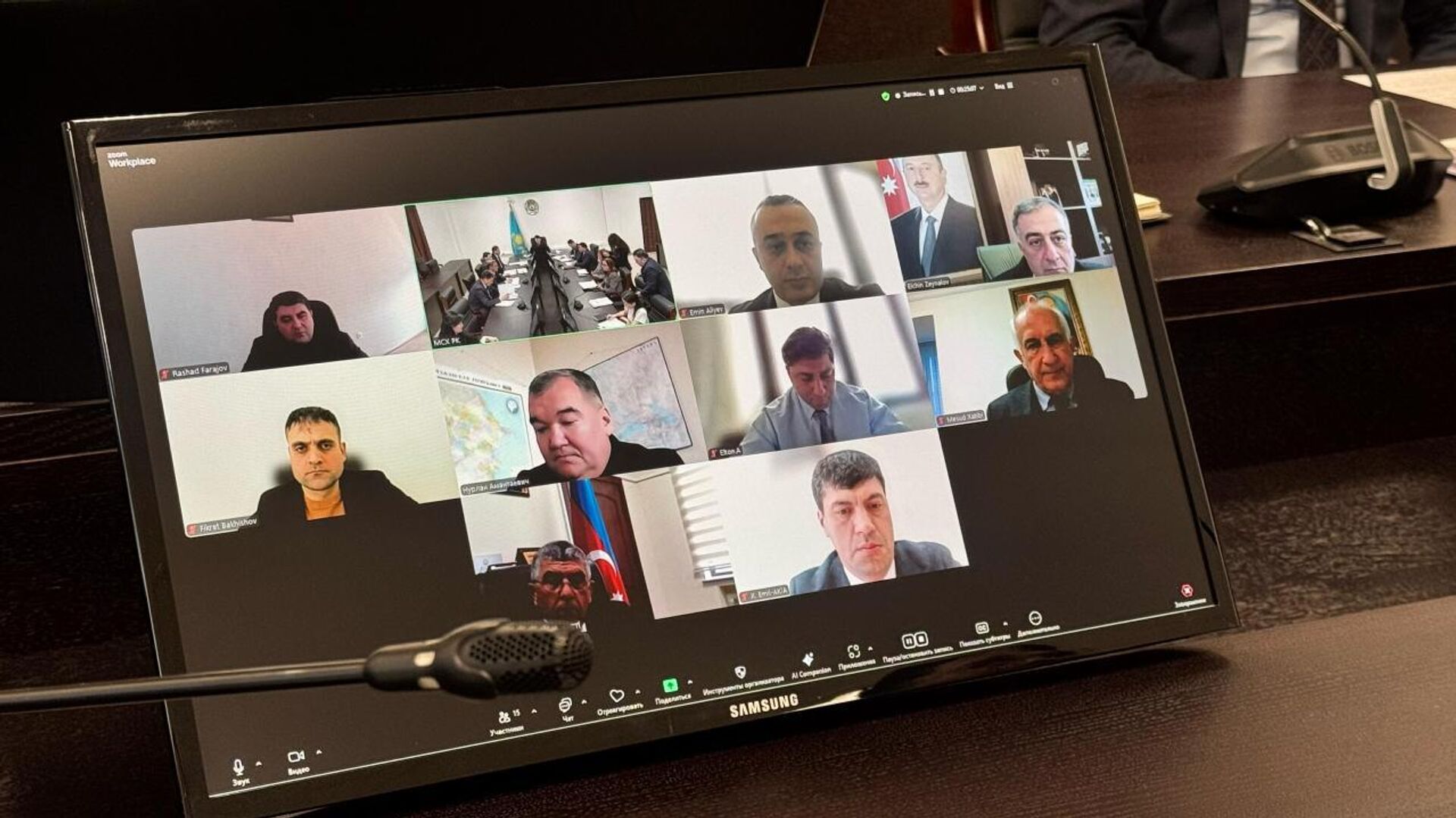  Заседание казахстанско-азербайджанской рабочей группы - Sputnik Казахстан, 1920, 04.03.2025