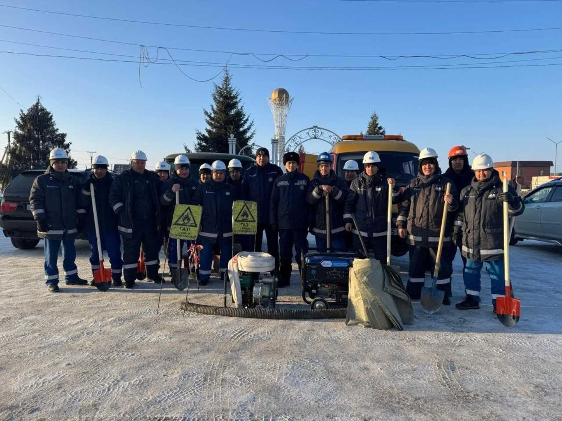 QazaqGaz проводит противопаводковые мероприятия QazaqGaz проводит противопаводковые мероприятия - Sputnik Казахстан, 1920, 16.03.2025