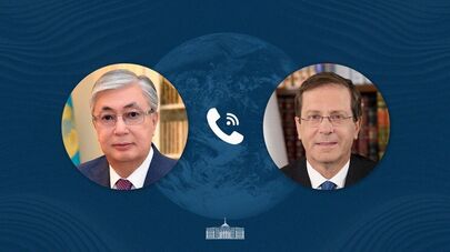 Токаев провел телефонный разговор с президентом Израиля Ицхаком Герцогом 