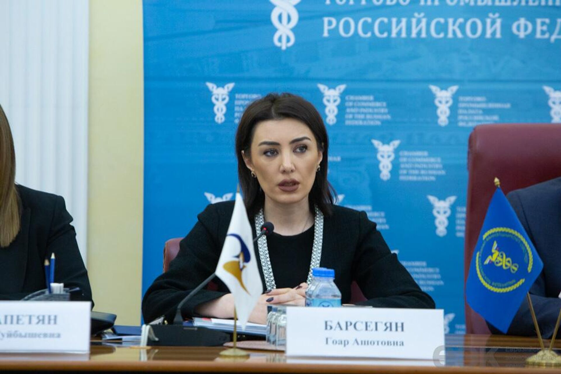 Встреча представителей ЕЭК с бизнесменами стран ЕАЭС - Sputnik Казахстан, 1920, 21.03.2025