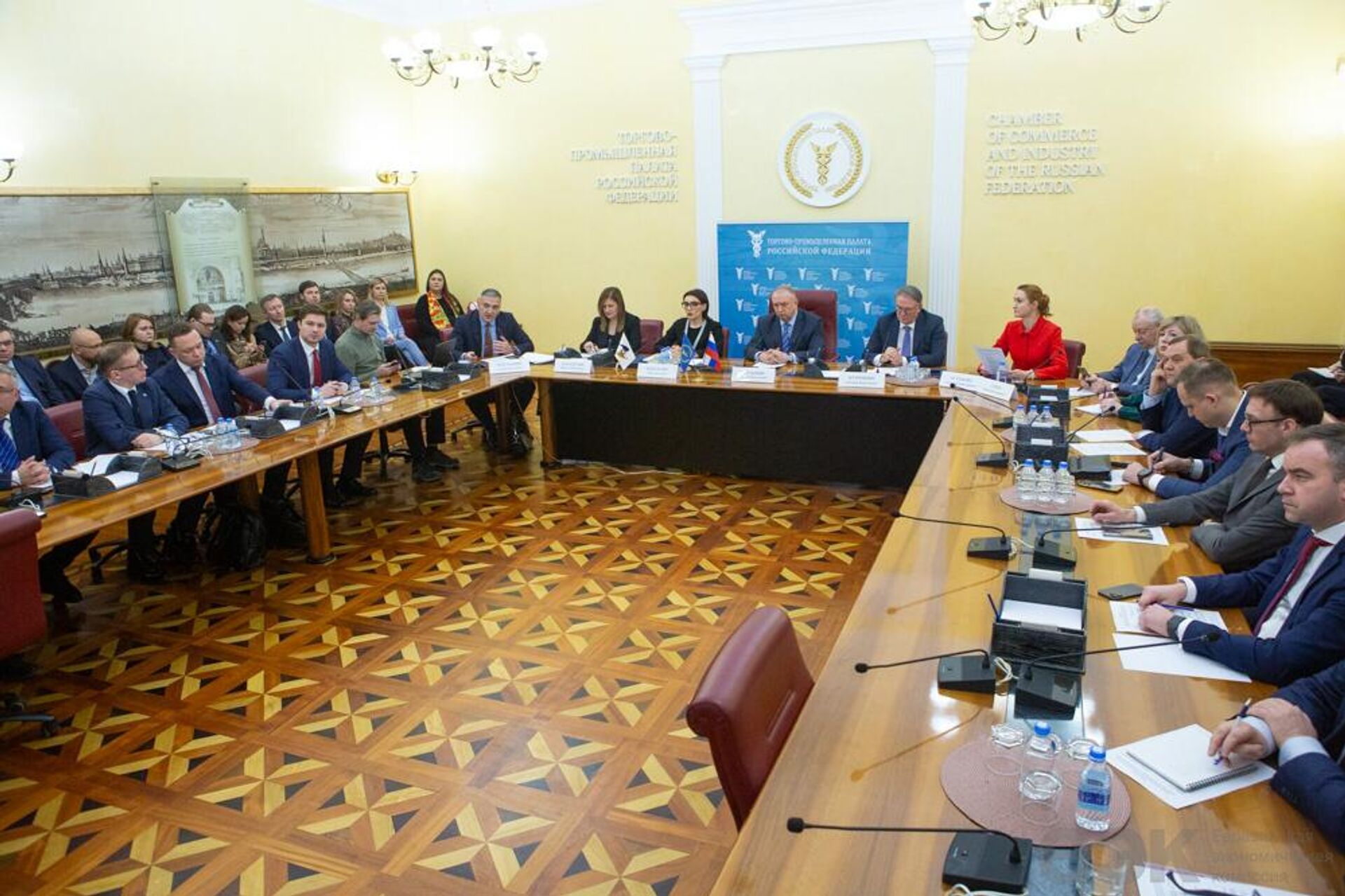 Встреча представителей ЕЭК с бизнесменами стран ЕАЭС - Sputnik Казахстан, 1920, 21.03.2025