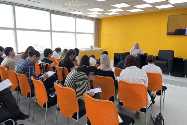 Тотальный диктант в пресс-центре Sputnik Казахстан - Sputnik Казахстан