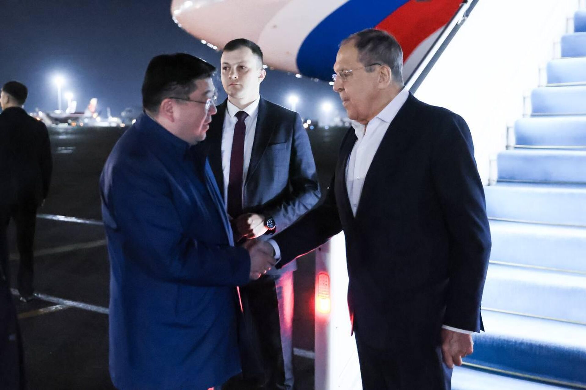 Сергей Лавров прибыл в Алматы  - Sputnik Казахстан, 1920, 10.04.2025