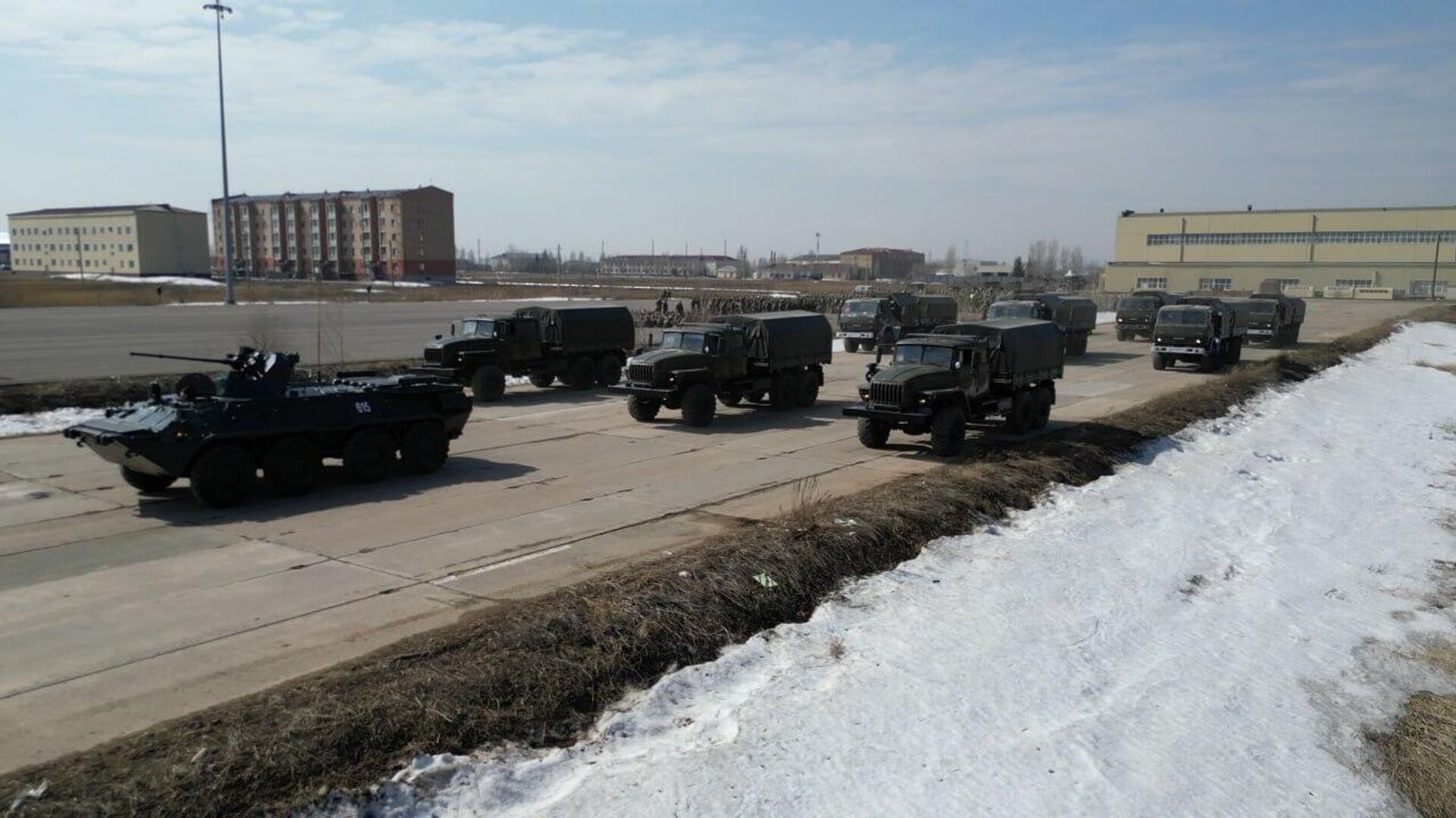 Военная техника, участвующая в Параде к 80-летию Победы в Астане - Sputnik Казахстан, 1920, 10.04.2025