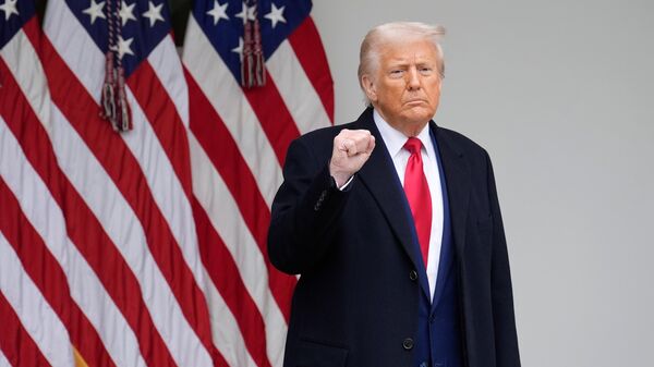 Президент США Дональд Трамп  - Sputnik Казахстан