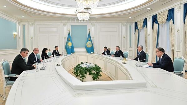 Тоқаев Хорватияның сыртқы және еуропалық істер министрі Гордан Грлич-Радманды қабылдады - Sputnik Қазақстан