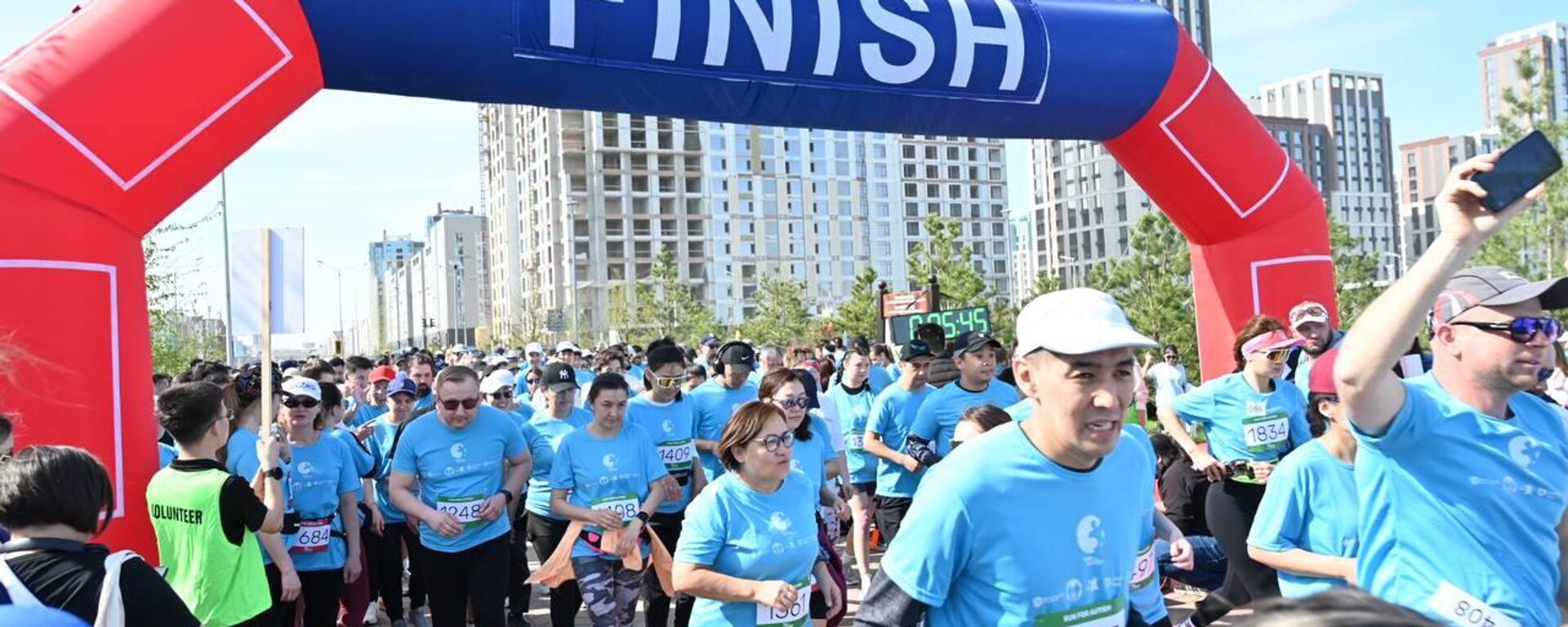 Благотворительный забег Run for Autism - Sputnik Қазақстан, 1920, 30.12.2025