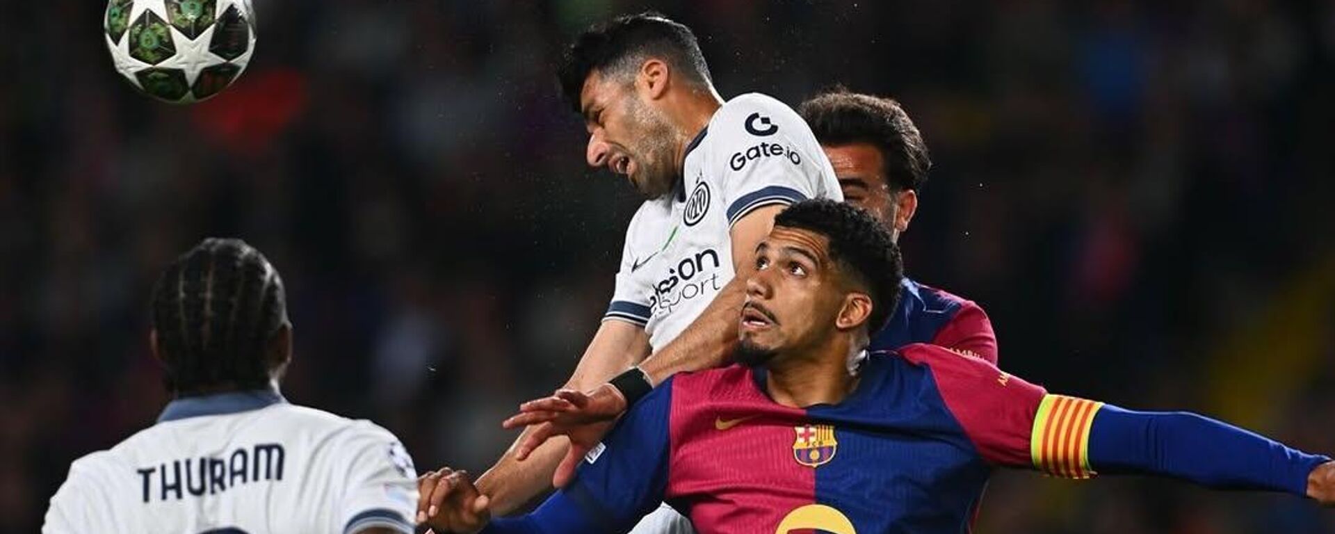 Момент матча Барселона - Интер, архивное фото - Sputnik Казахстан, 1920, 05.11.2025