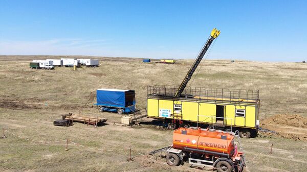 Геологоразведочные работы в Абайской области  - Sputnik Казахстан