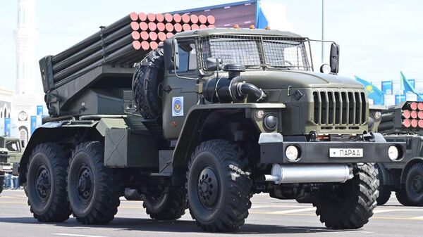 Военная техника в Астане - Sputnik Казахстан