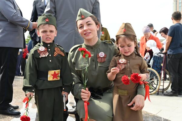 День Победы в Астане День Победы в Астане - Sputnik Казахстан