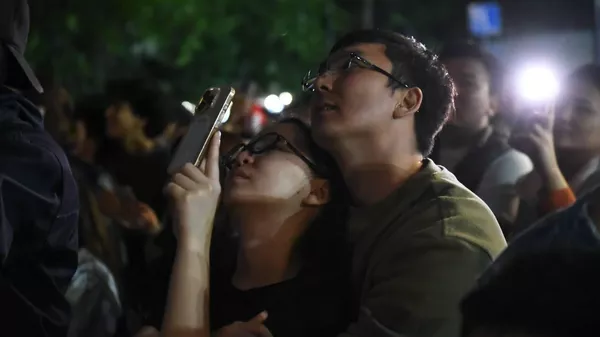 Шоу дронов в Алматы - Sputnik Қазақстан