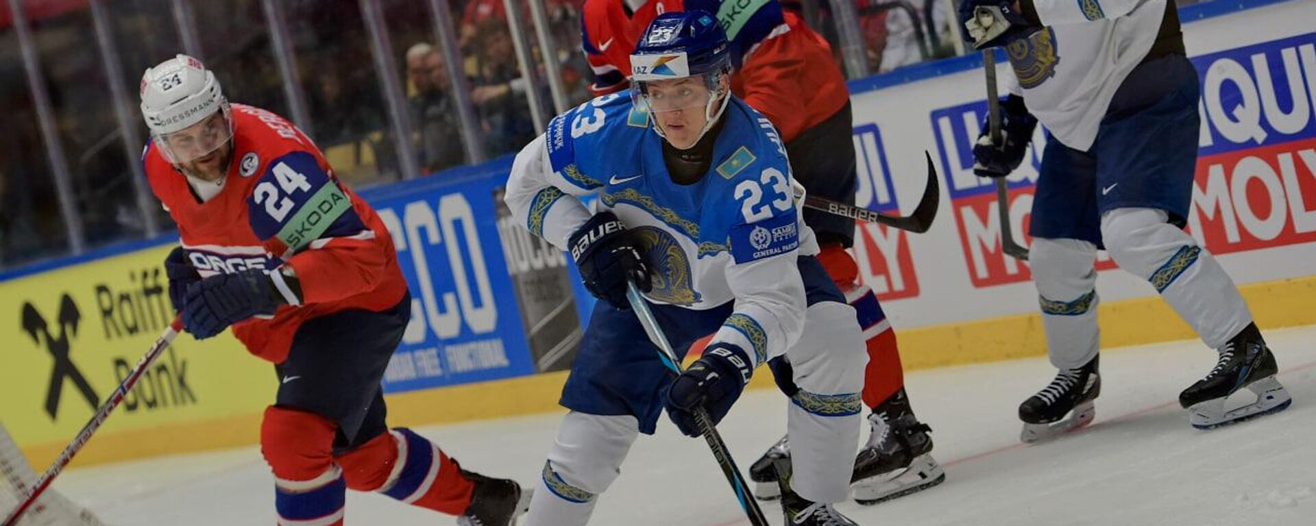 Фрагмент матча Казахстан-Норвегия на ЧМ 2025 - Sputnik Казахстан, 1920, 10.05.2025