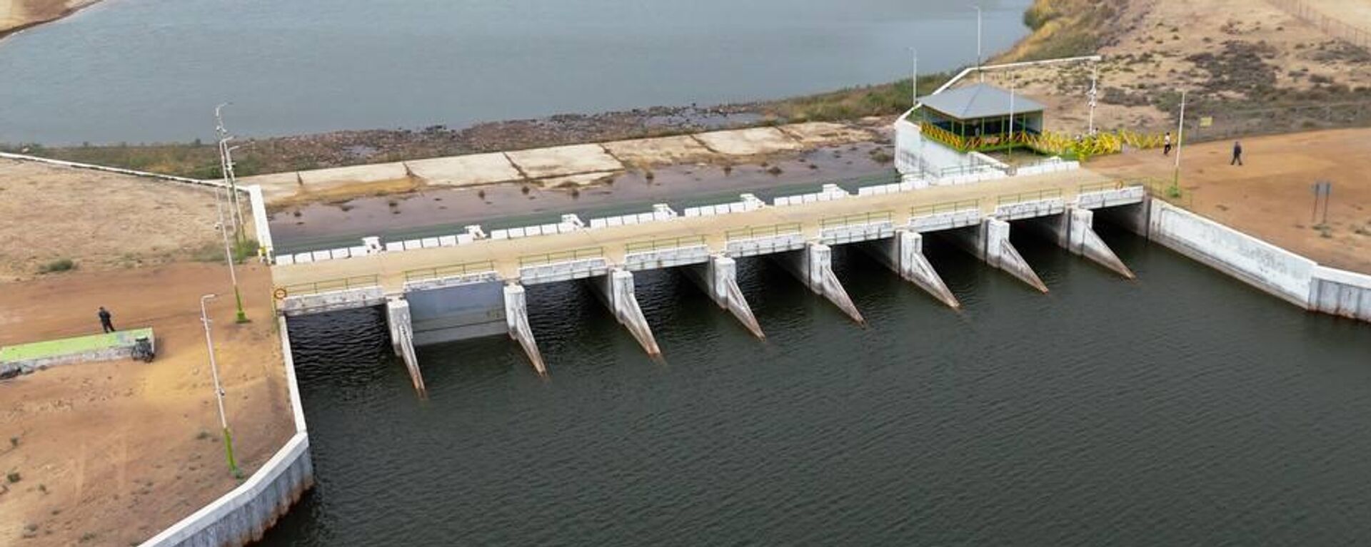 Кокаральская плотина в Кызылординской области Кокаральская плотина в Кызылординской области - Sputnik Казахстан, 1920, 16.05.2025