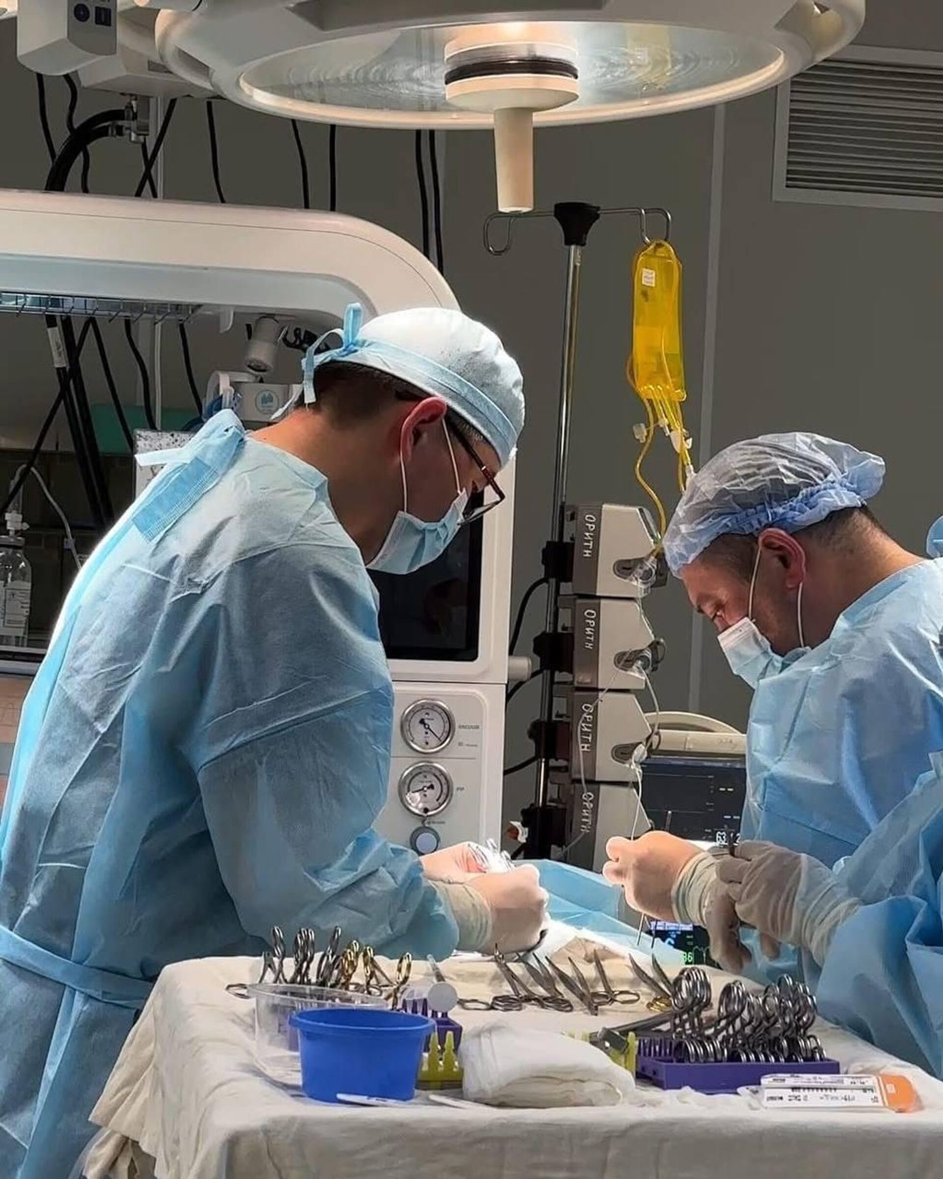 Сложную операцию младенцу провели в Шымкенте - Sputnik Казахстан, 1920, 17.05.2025