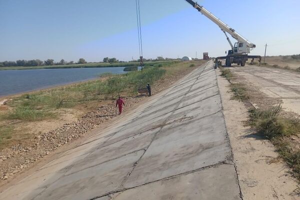 Реконструкция Кировского водохранилища в ЗКО - Sputnik Казахстан