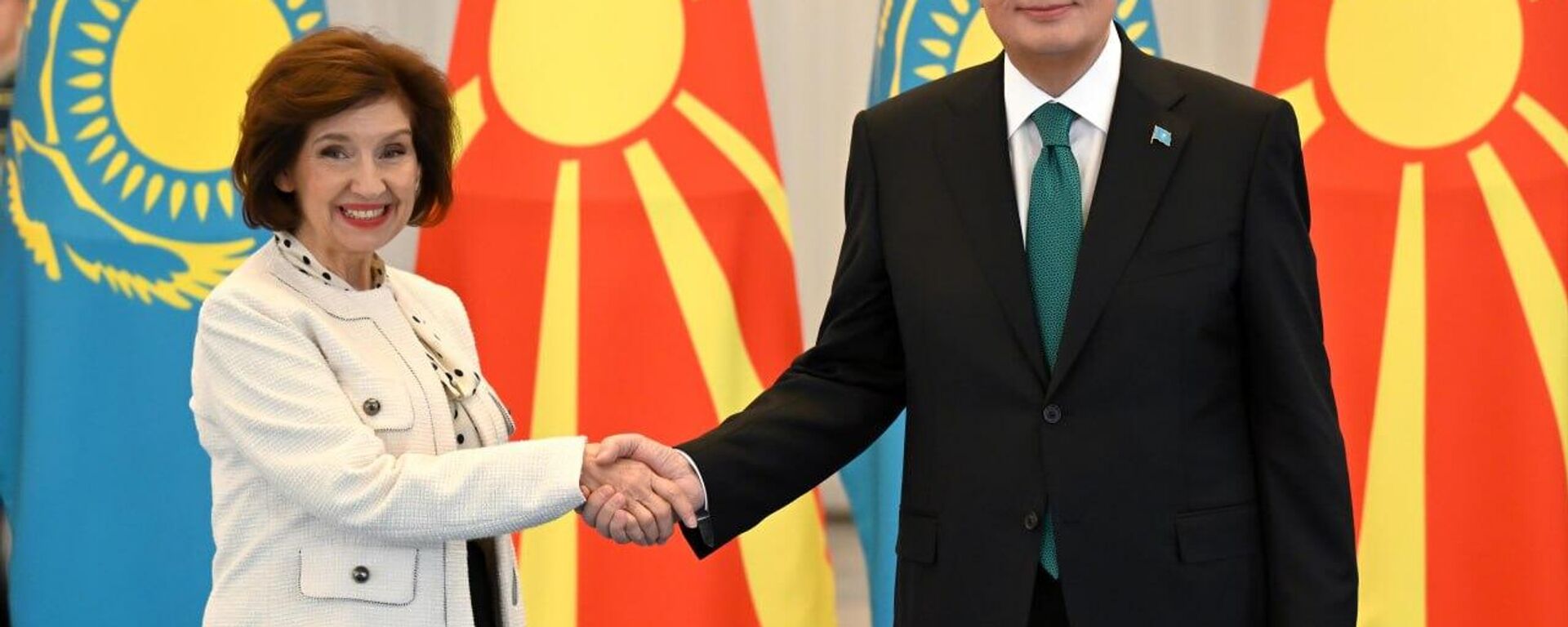 Қасым-Жомарт Тоқаев Солтүстік Македония президенті Гордана Силяновска-Давковамен кездесті - Sputnik Қазақстан, 1920, 28.05.2025