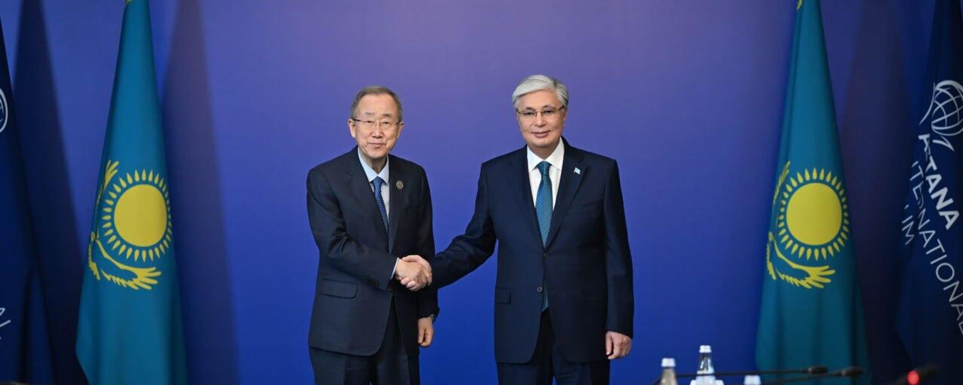 Тоқаев жаһандық жасыл даму институтының төрағасы Пан Ги Мунды қабылдады - Sputnik Қазақстан, 1920, 29.05.2025