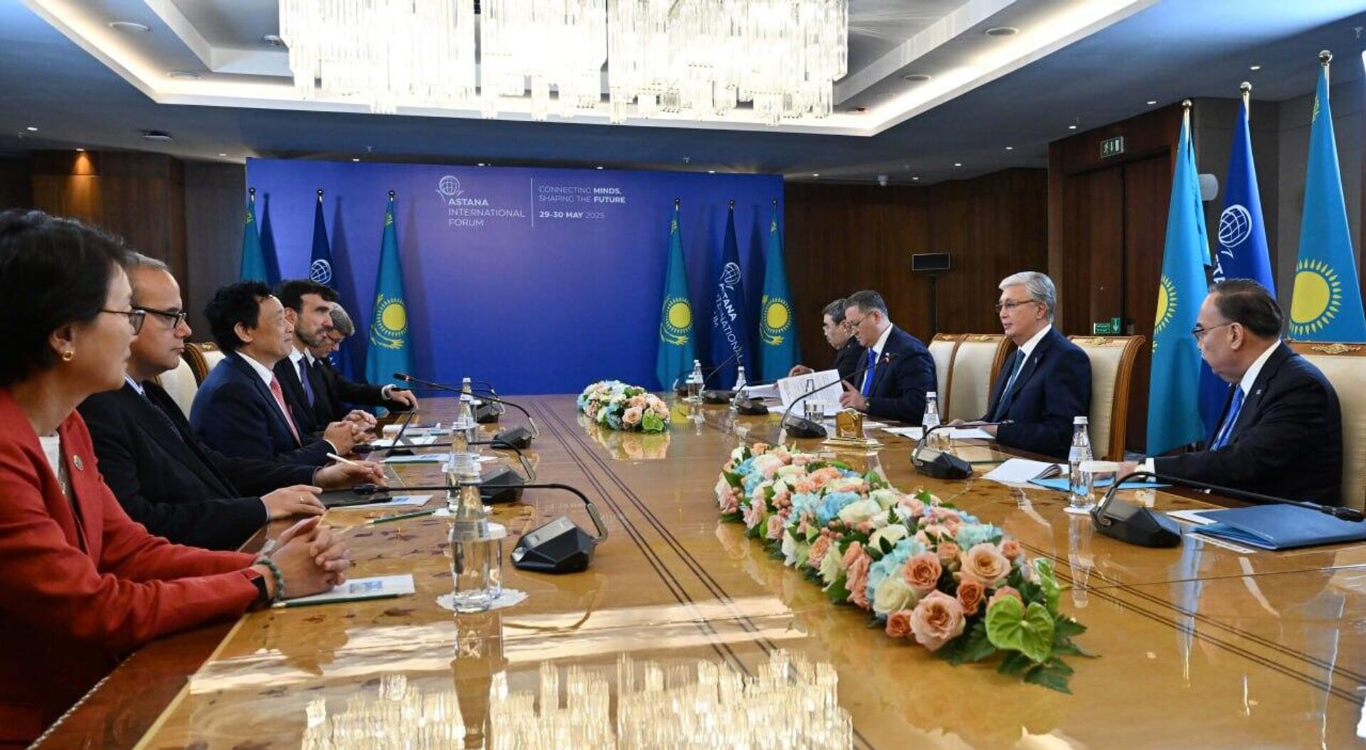 Мемлекет басшысы БҰҰ азық-түлік және ауыл шаруашылығы ұйымының (FAO) бас директоры Цюй Дунъюймен кездесті - Sputnik Қазақстан, 1920, 29.05.2025