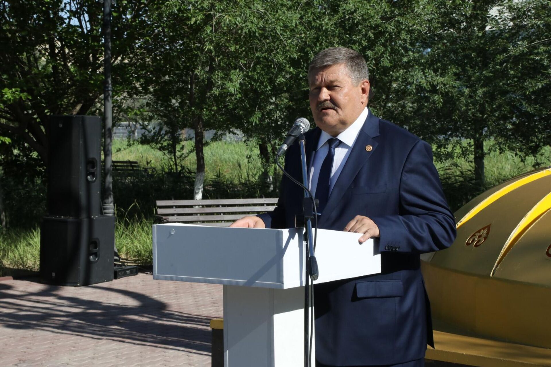 Глава администрации города Байконур Константин Бусыгин - Sputnik Казахстан, 1920, 02.06.2025