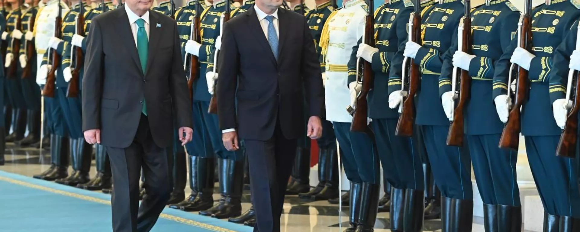 Тоқаев Ақордада Болгария президентін салтанатты түрде қарсы алды - Sputnik Қазақстан, 1920, 09.06.2025