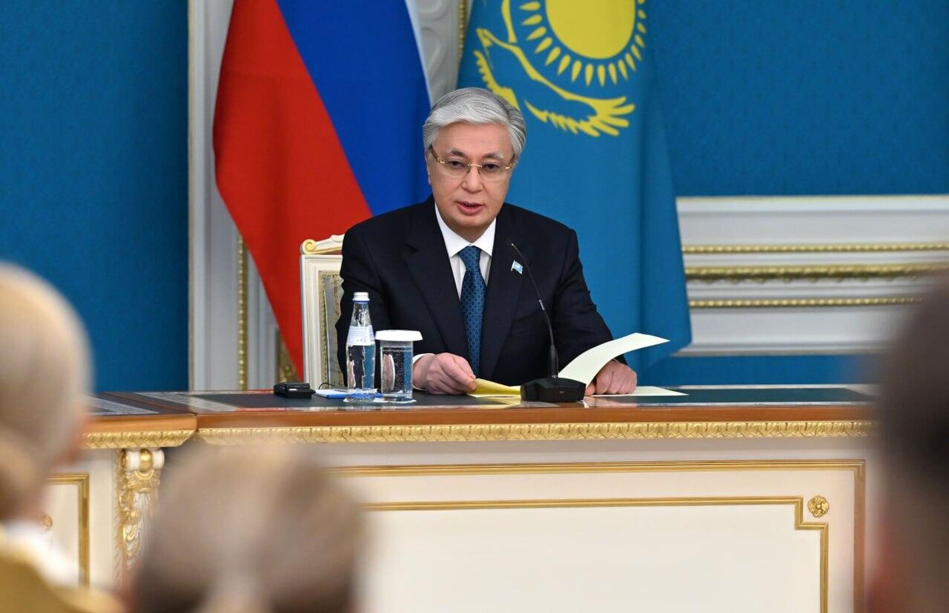 Президент Казахстана Касым-Жомарт Токаев  - Sputnik Қазақстан, 1920, 11.06.2025