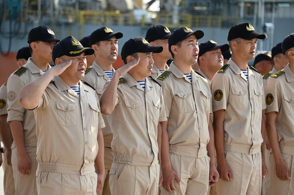 Военно-морские учения Каспийский бриз – 2025 - Sputnik Казахстан