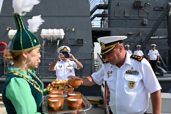 Военно-морские учения Каспийский бриз – 2025 - Sputnik Казахстан